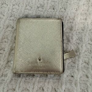 Kate Spade Bifold Gold Wallet Cedar Street Stacey Small